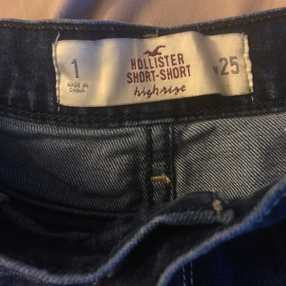 High wasted hollister shorts